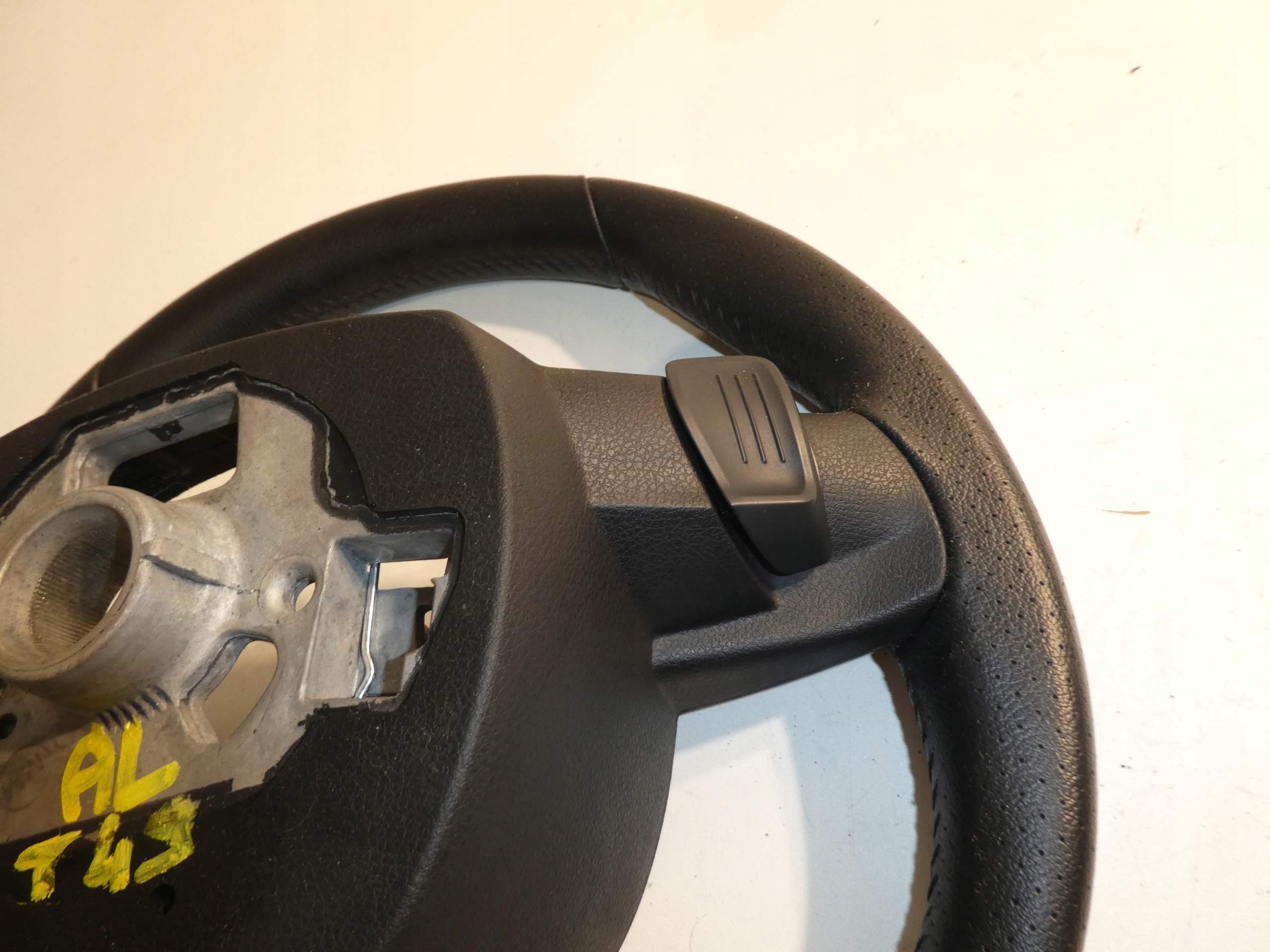steering wheel, leather VW SEAT ALHAMBRA with shifting
