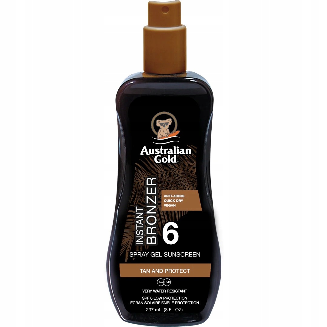 Australian Gold gel s bronzerem Spf 6, 237 ml.