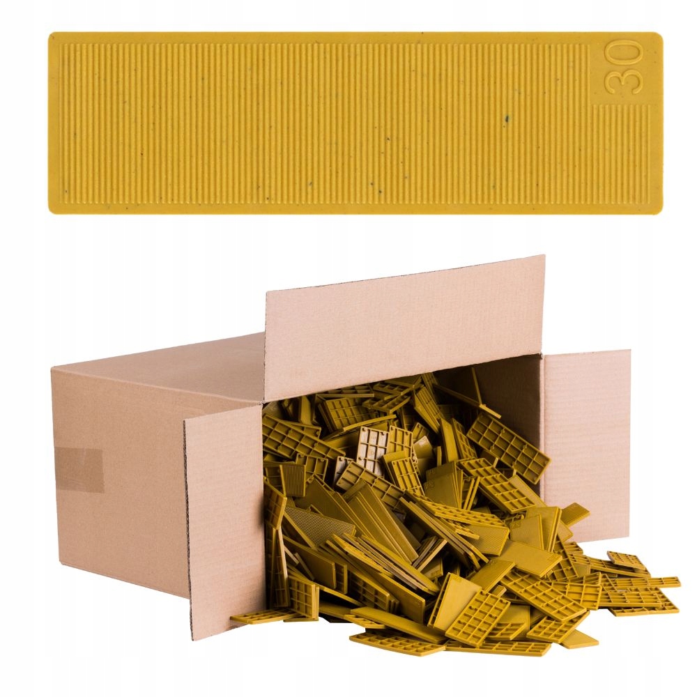 Deckline K3004 Trvanlivé Vyrovnávací Distanční Podložky 30x100x4MM 1000 Ks