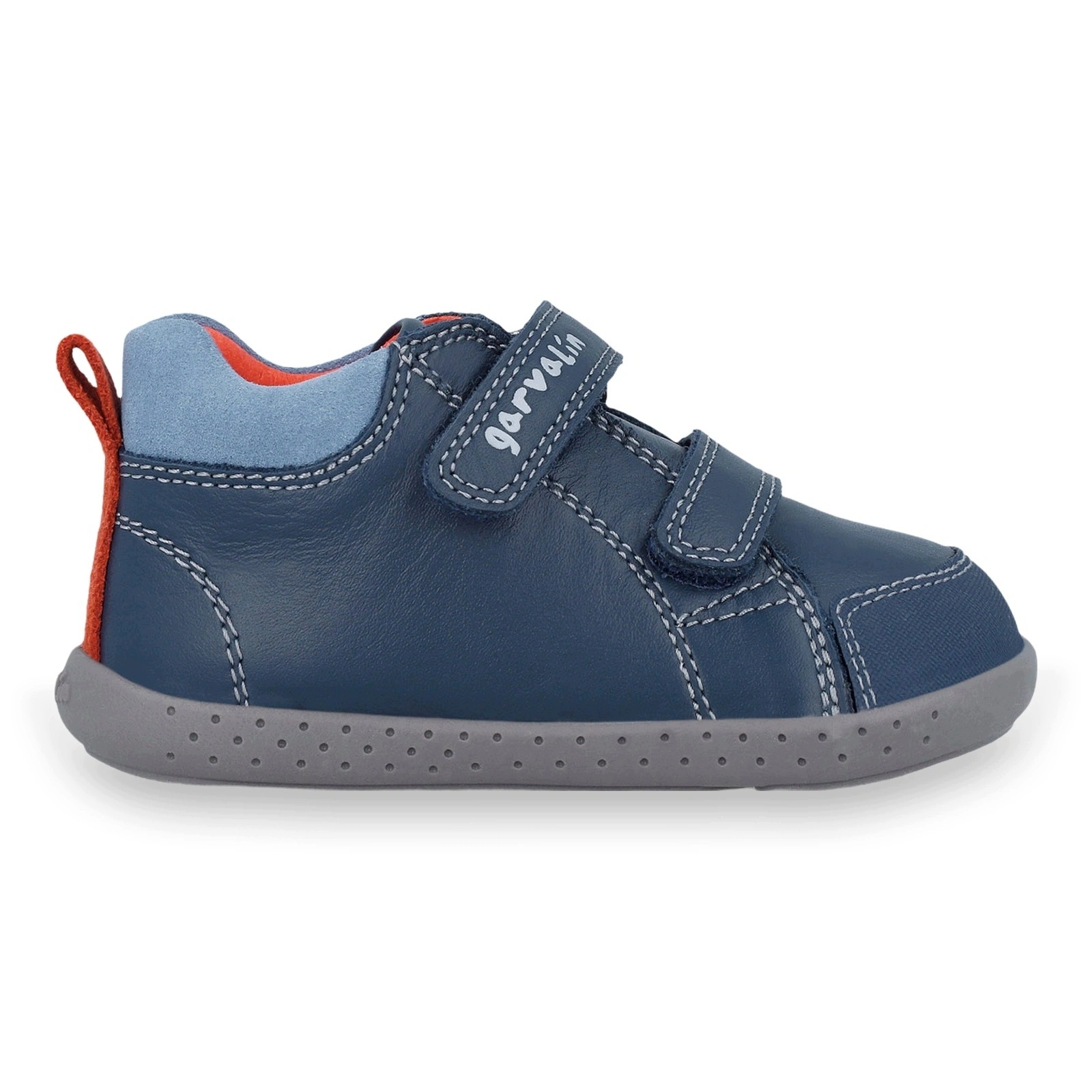 Buty barefoot na rzepy lekkie dziecięce Garvalin Mid Ocean przejściowe 19
