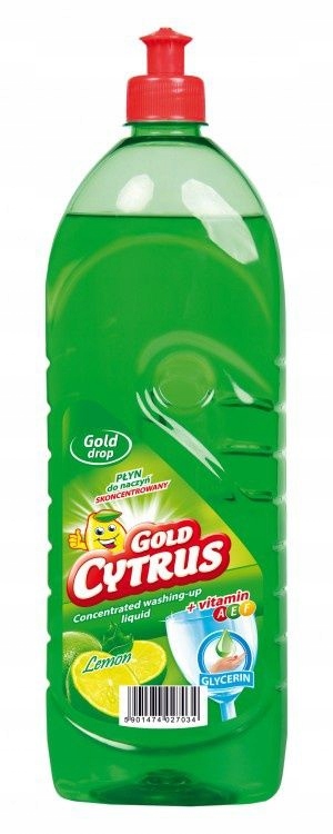 

Płyn do naczyń Gold Cytrus 1L Lemon zielony