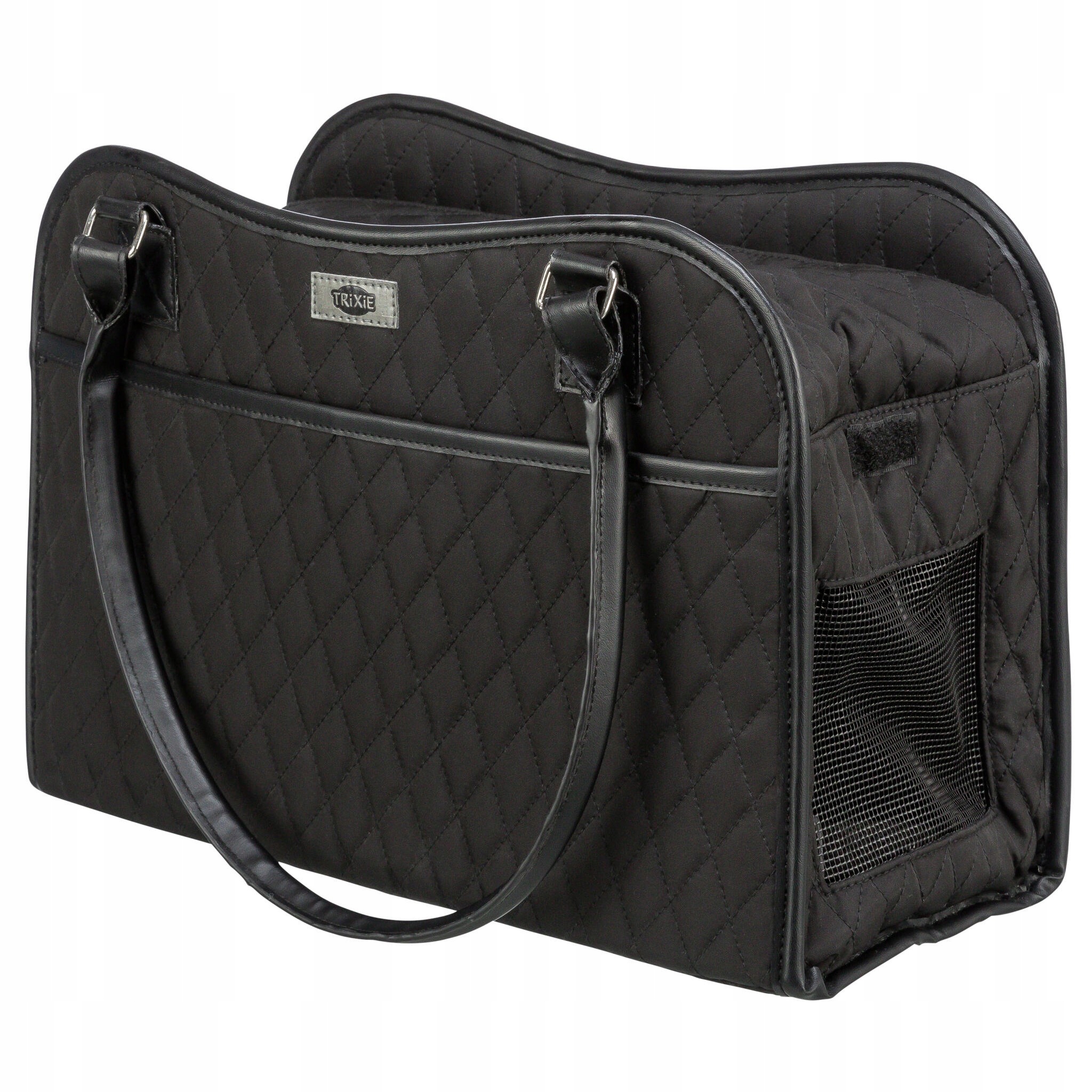 Levně Látkový Batoh přepravka pro psy Trixie černý, M 29 cm x 18 cm x 37 cm