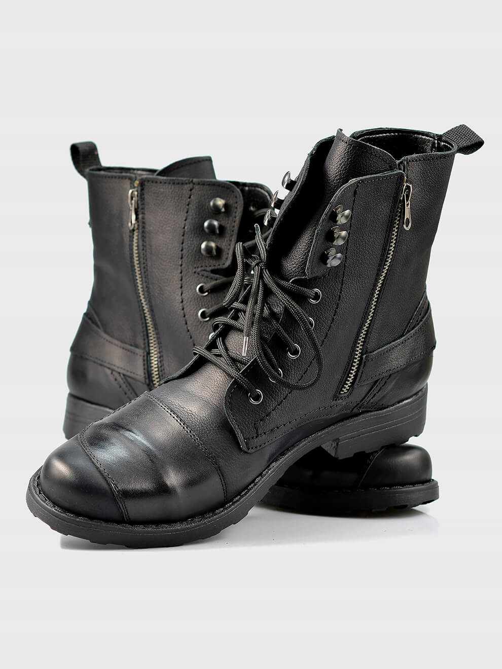 Skórzane Buty Motocyklowe All Ride Blake Męskie 43 Typ Miejskie / Krótkie