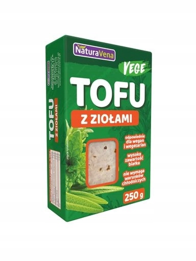 Levně 4x Aromatické Tofu s bylinkami Kostka bylinné 250g Naturavena