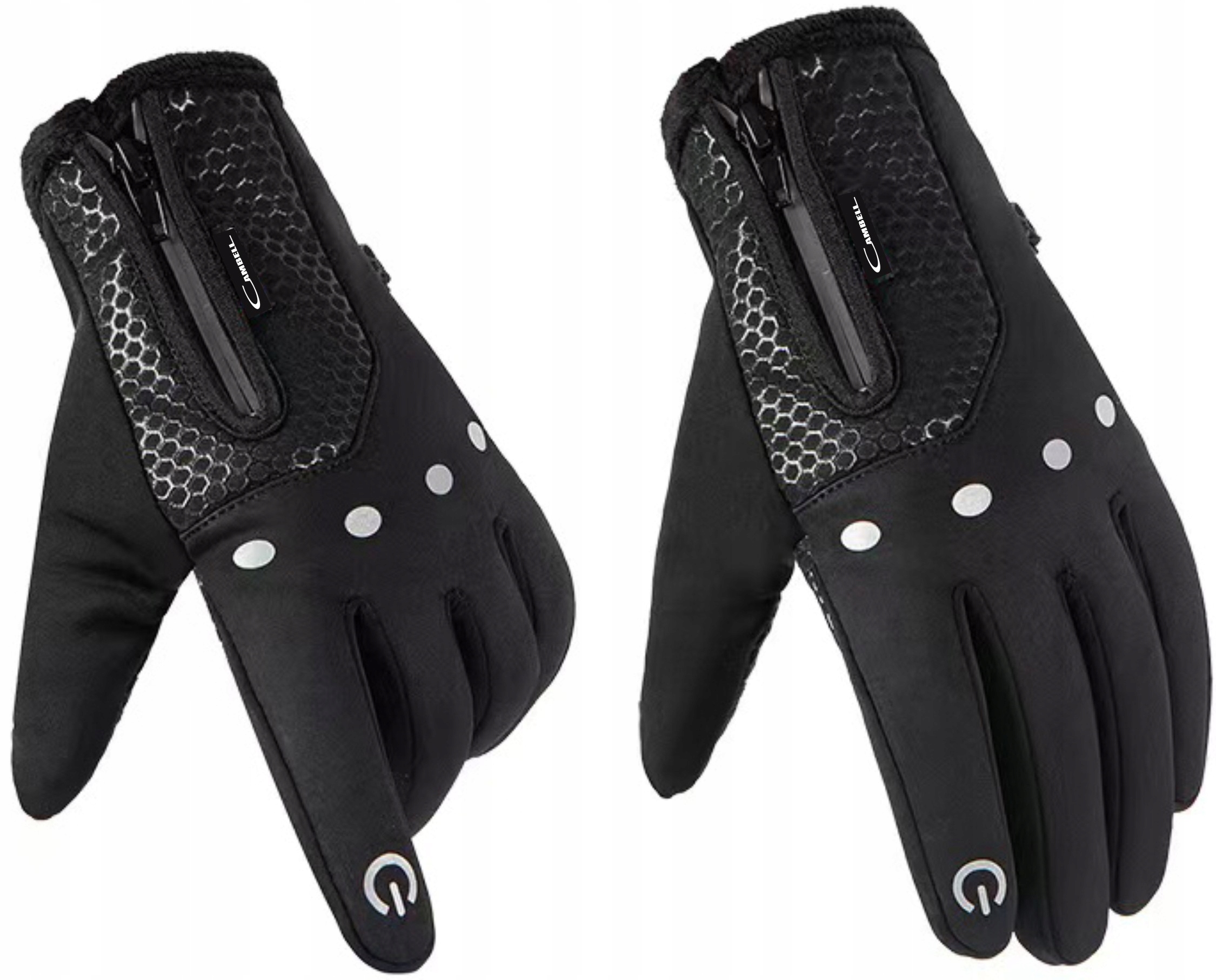 Rękawice Górskie Softshell Narty Rower Touch XXL Płeć uniseks