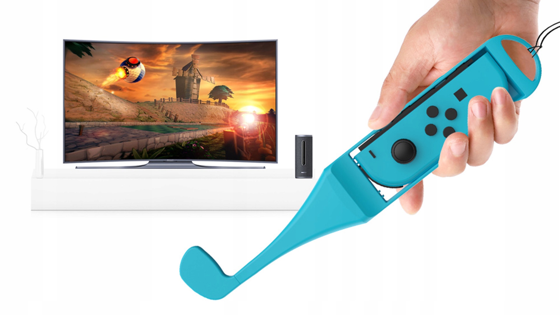 Kij golfowe Nintendo Switch -Realistyczna gra akcesoria nintendo