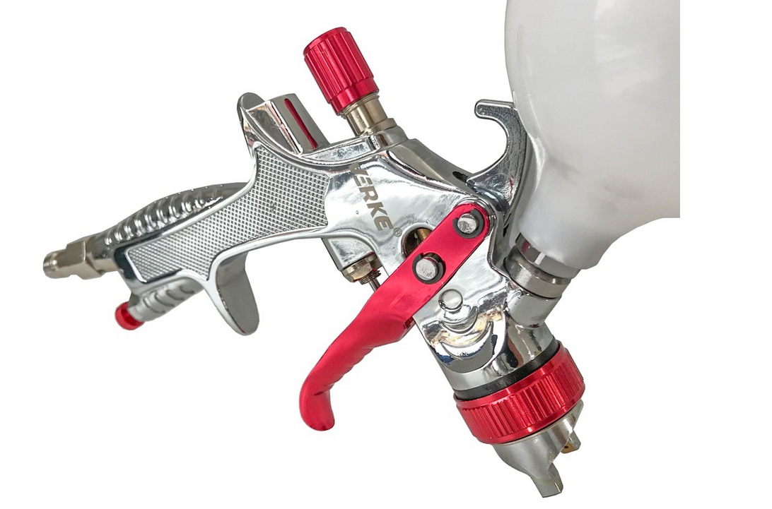 PISTOLET LAKIERNICZY DO MALOWANIA MALARSKI HVLP DYSZA 2,0mm ZBIORNIK 600 ML EAN (GTIN) 5902963493743