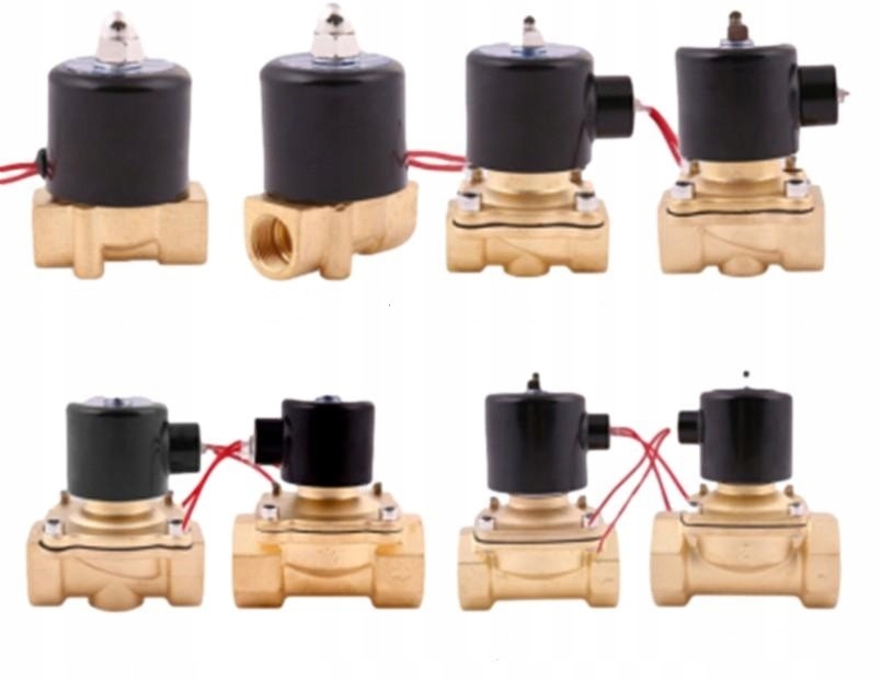Měděný elektroventil Nc 12 V DC DN15, přípojka D3/4