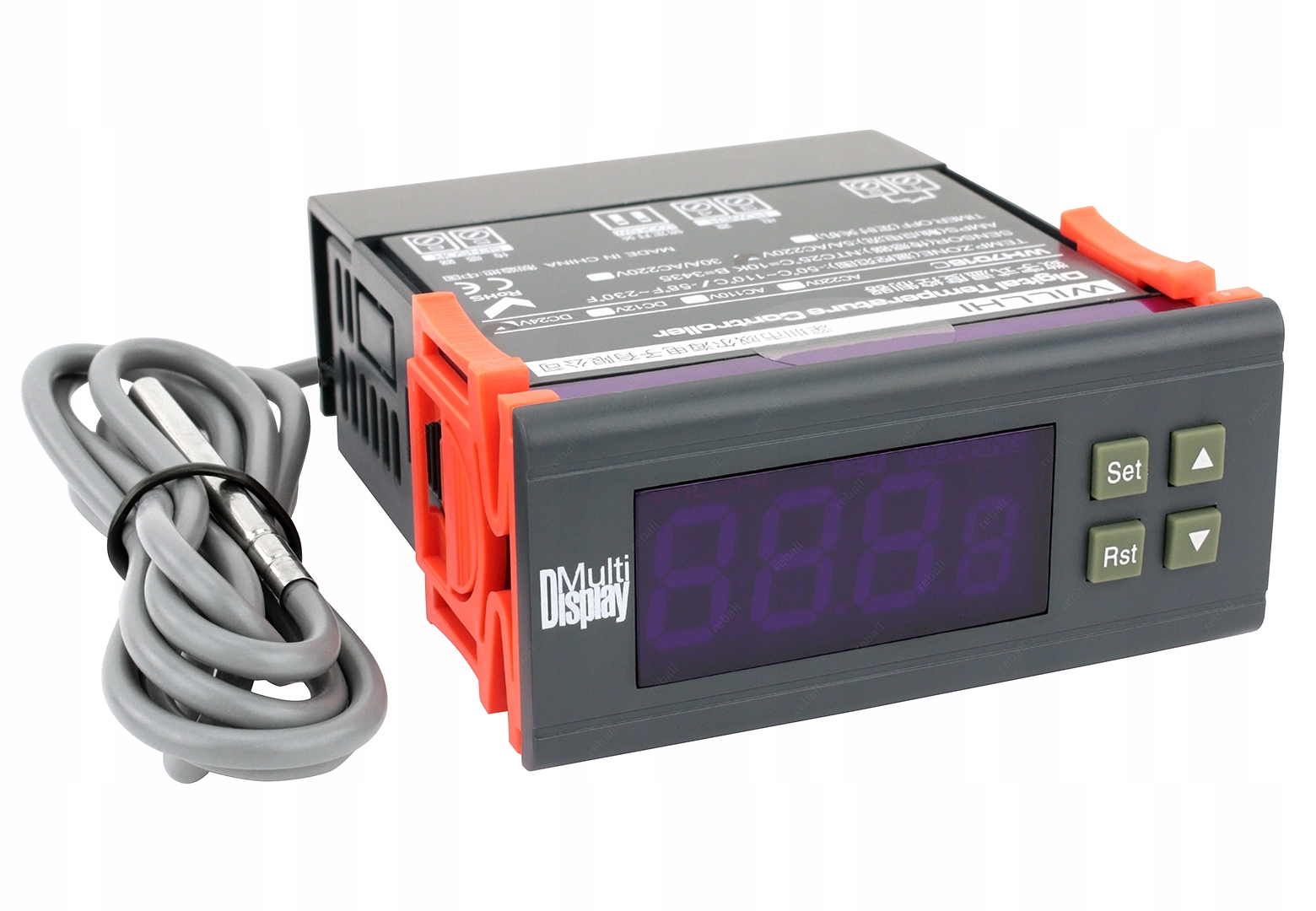 TERMOSTAT REGULATOR TEMPERATUR WILLHI WH7016C+ 12V