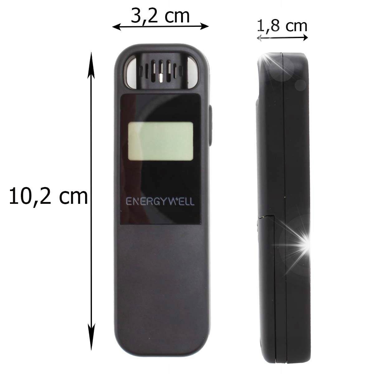 Bezústkový alkoholtester – profesionální elektronický LCD tester střízlivosti