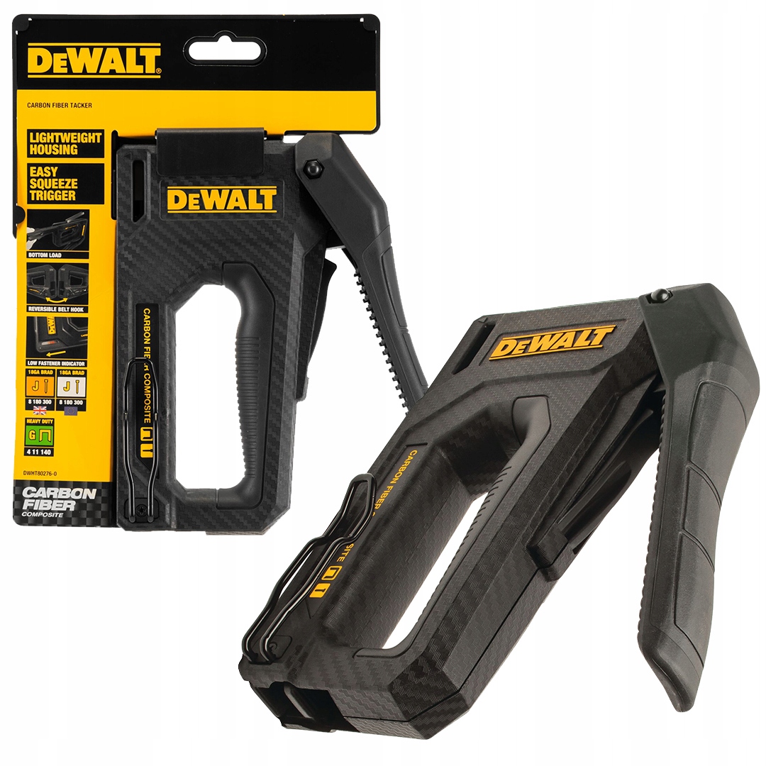 

Zszywacz 2w1 z włókna węglowego DeWALT DWHT80276-0