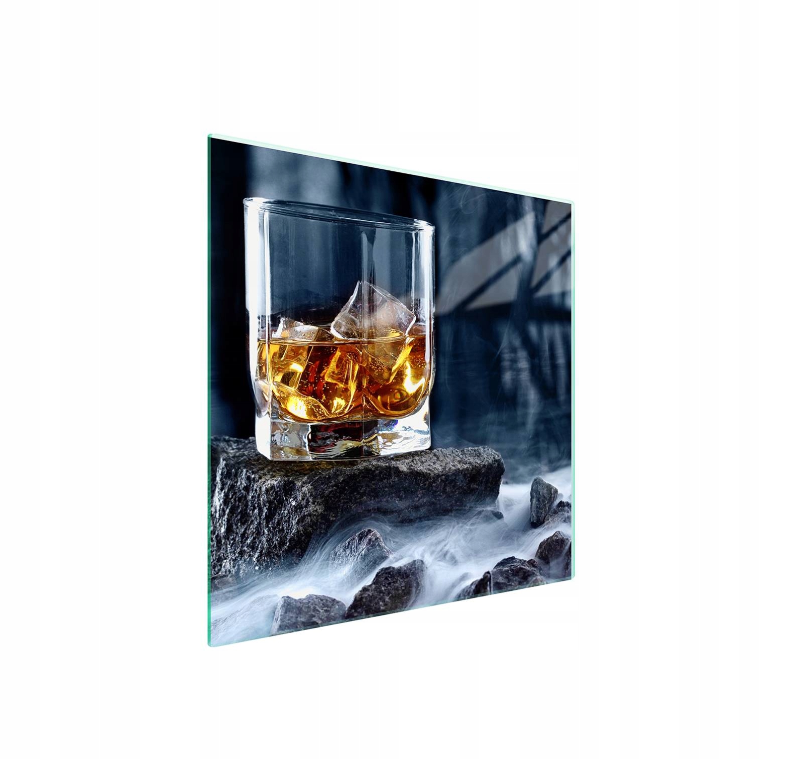 7v1 Skleněná ochranná deska na sporák 50x52 Whisky