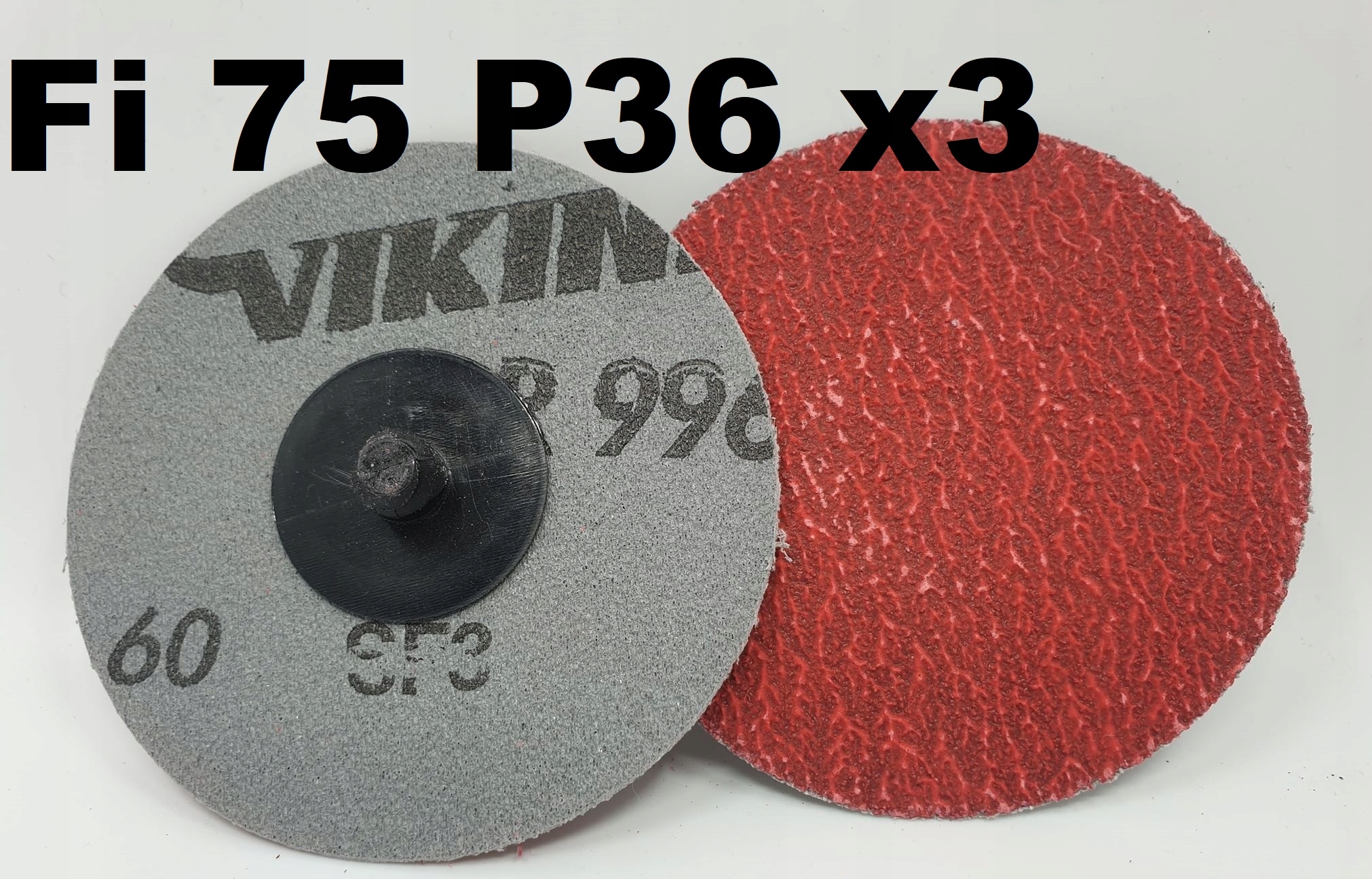 

Krążek ścierny Roloc Dysk fi 75 P36 3 szt.