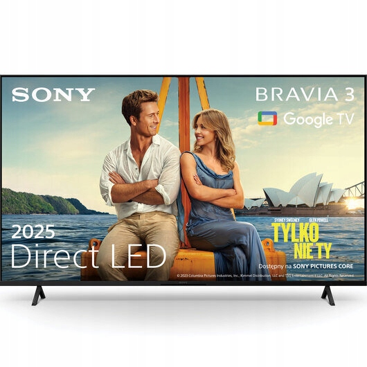 Telewizor Led Sony Bravia 3 K-65S35B 65" cali Uhd 4K 2025