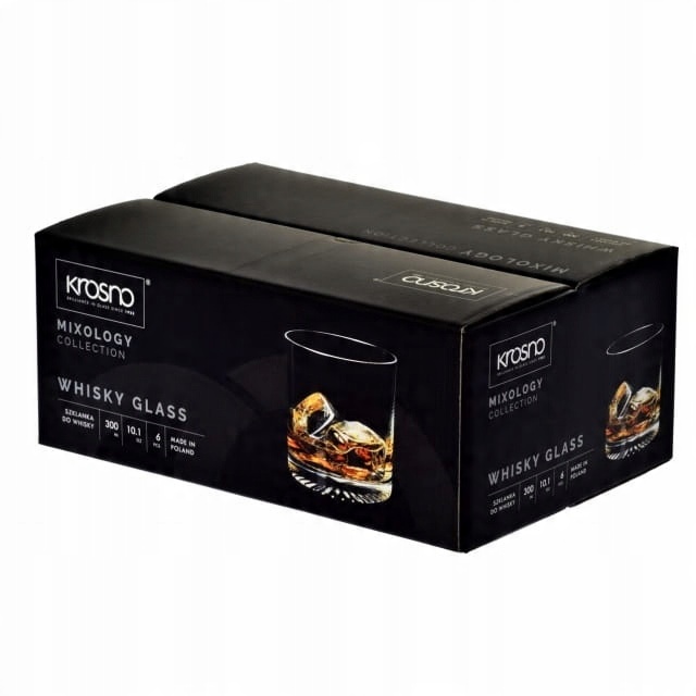 

Krosno szklanki do whisky Mixology 300ml C809