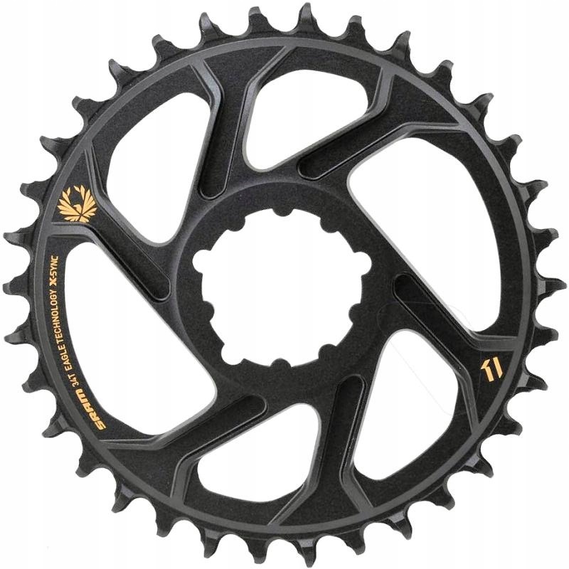 Zębatka Sram XX1 Eagle X-sync 2 Direct Mount Złota 6mm 34T