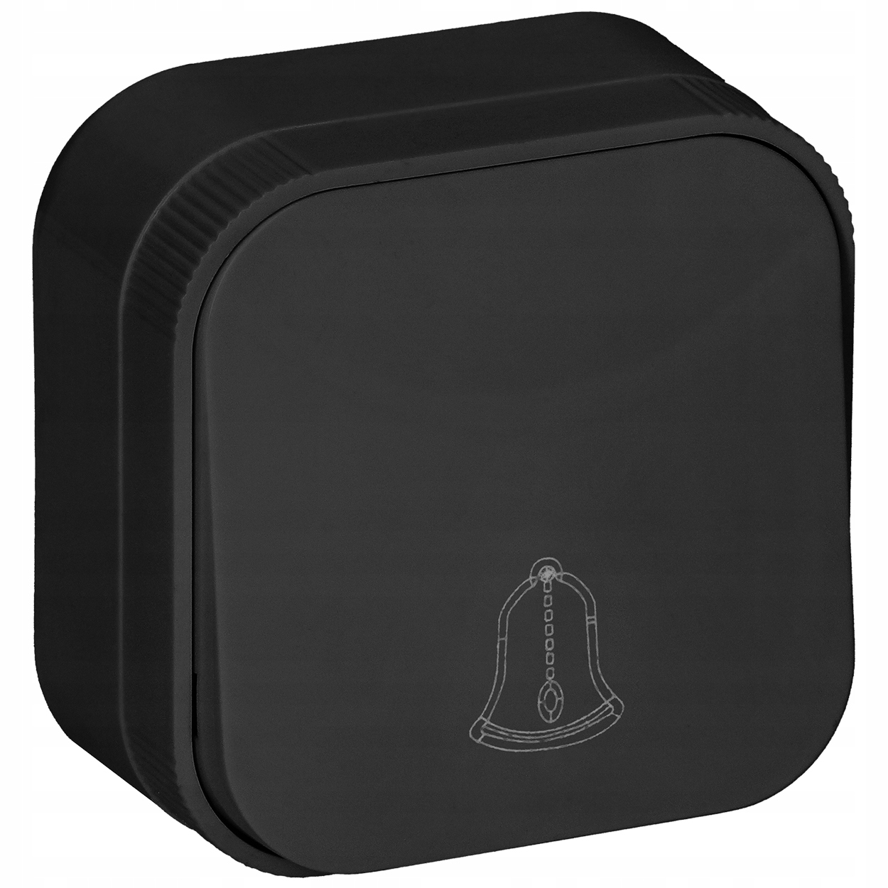 

Włącznik Dzwonkowy Przycisk Natynkowy Czarny IP20