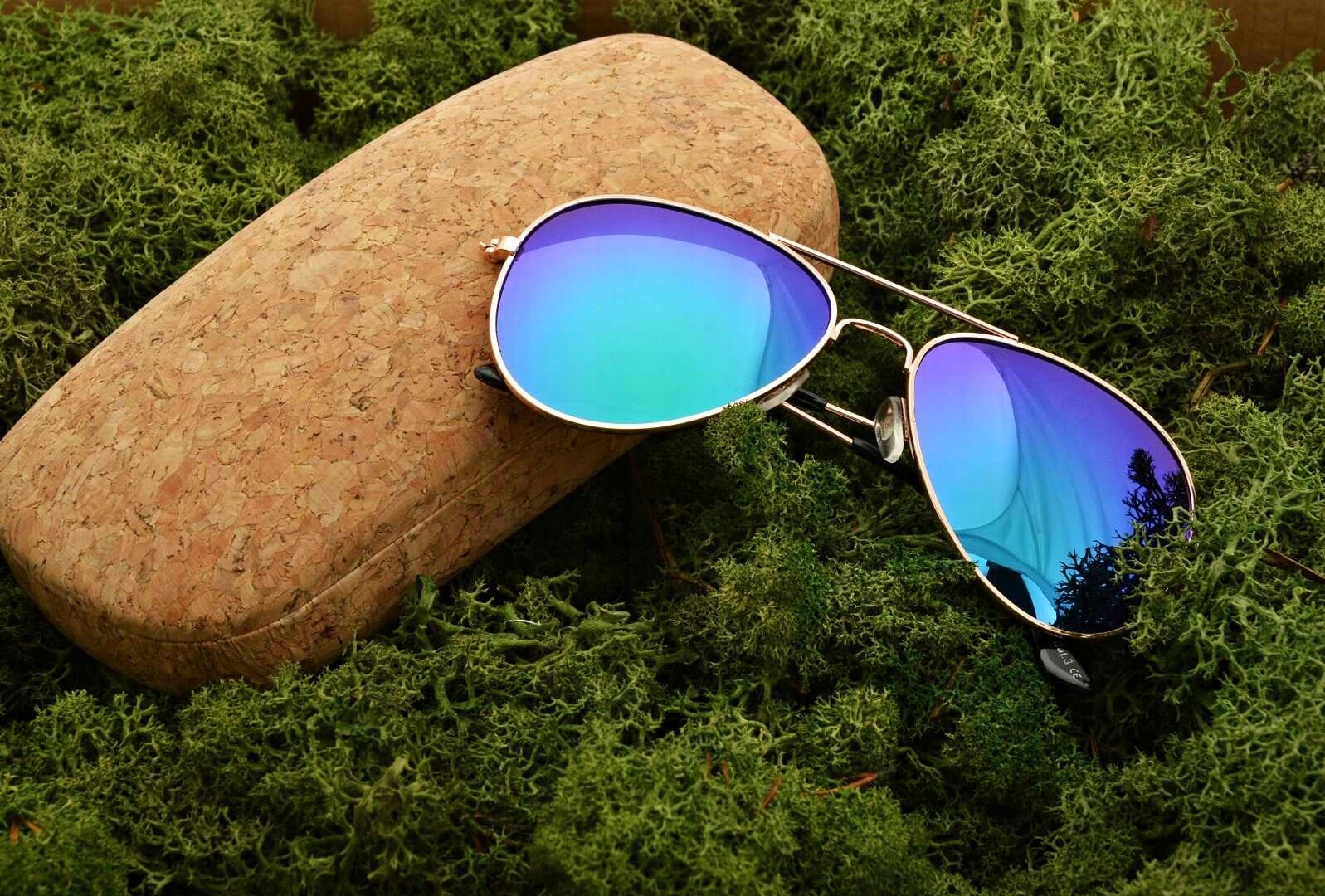 PILOTKI Okulary LUSTRZANE AVIATOR PRZECIWSŁONECZNE Kod producenta 471-2