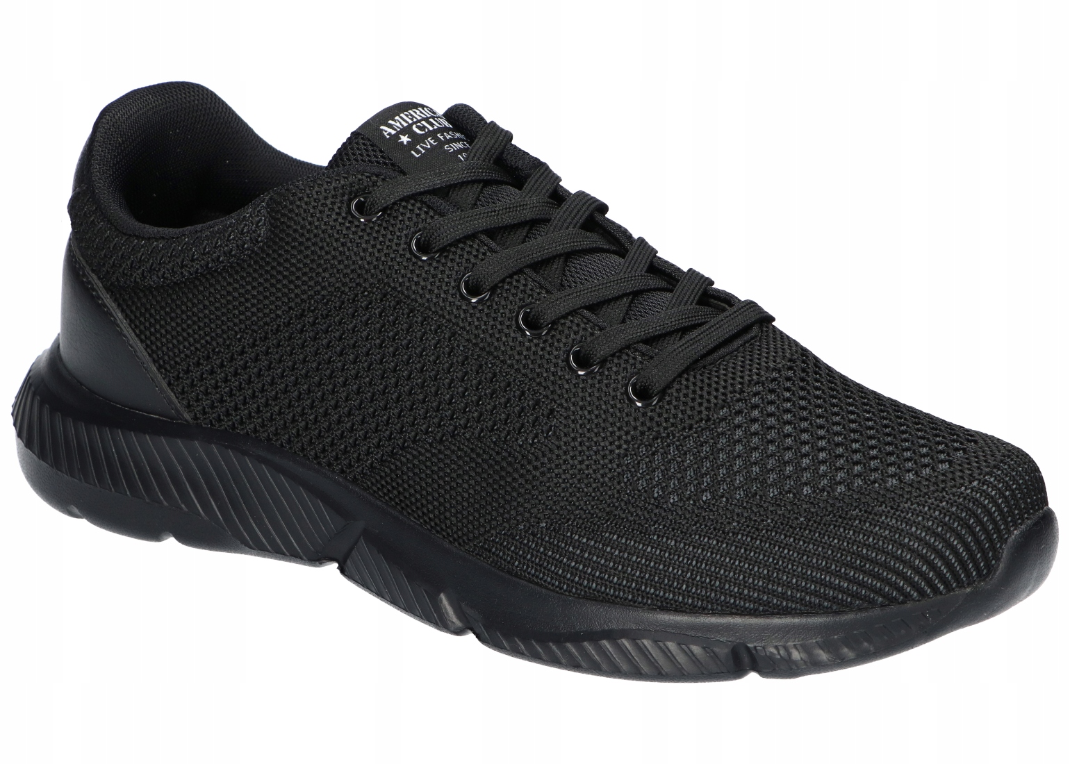 American Club FH96 Prodyšné Pánské Sportovní Boty Lehké Tenisky Bk 40