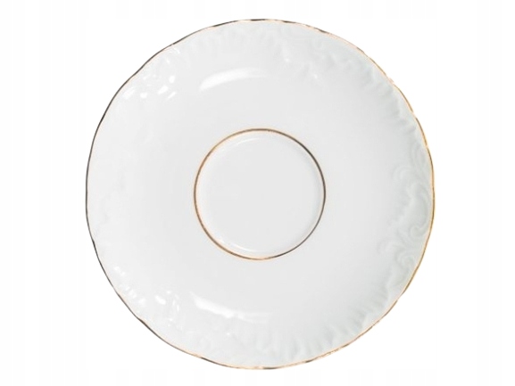 

Spodek 12,5 cm ze złota linia Rococo