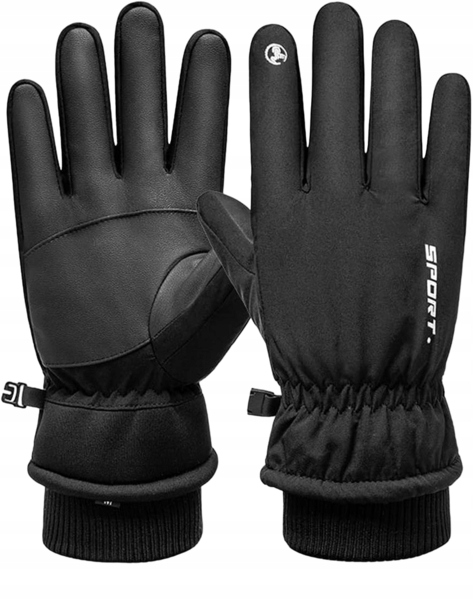 RĘKAWICZKI ZIMOWE DOTYKOWE DO TELEFONU WODOODPORNE OCIEPLANE