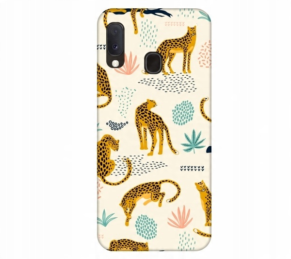 

Etui pokrowiec do Samsung Galaxy A20e Lampart pant