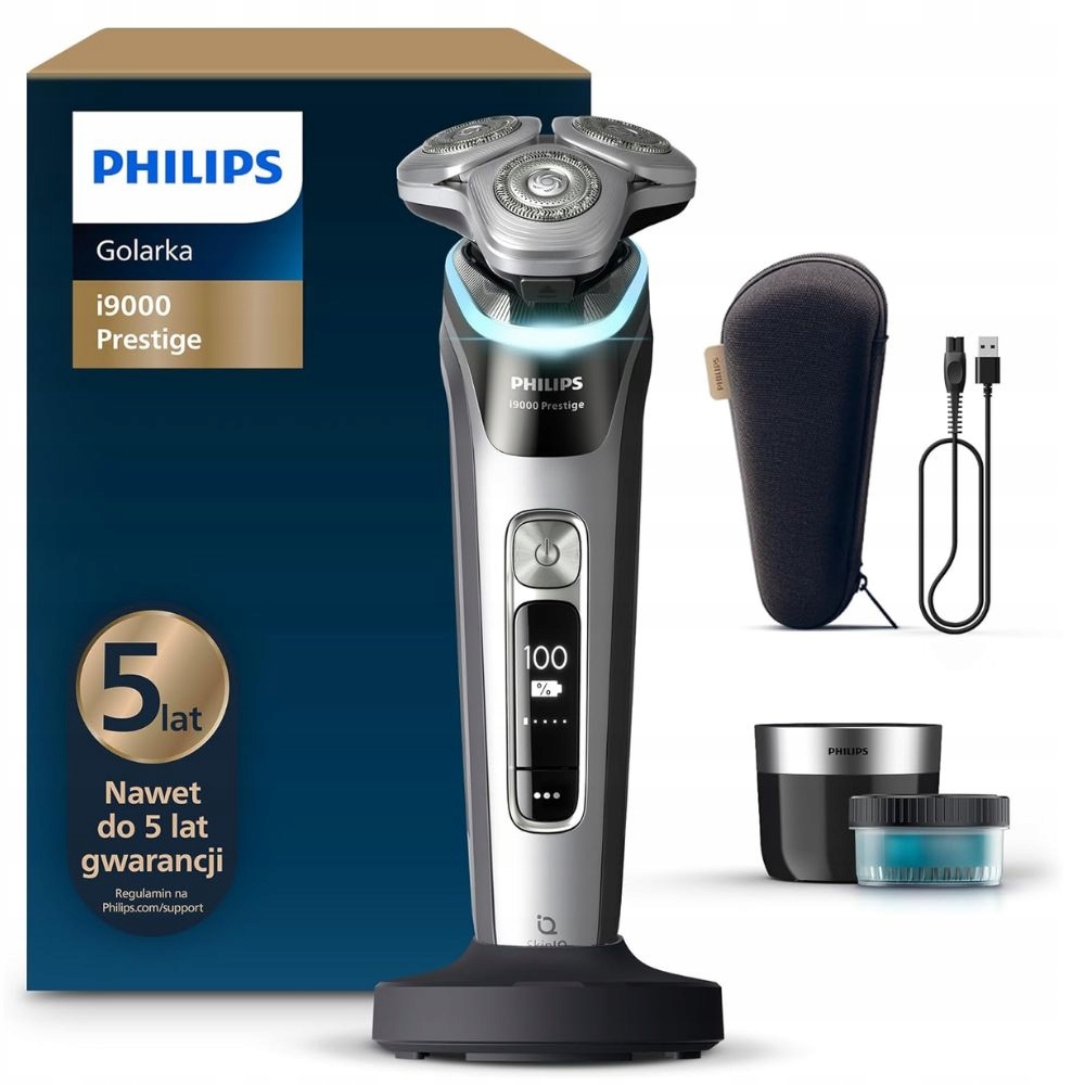 Holicí Strojek Philips Shaver i9000 Prestige XP9205/30 Zastřihovač Pouzdro Stanice vložka