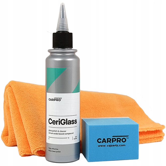 

CarPro CeriGlass Kit Do Polerowania Szyb 150 ml