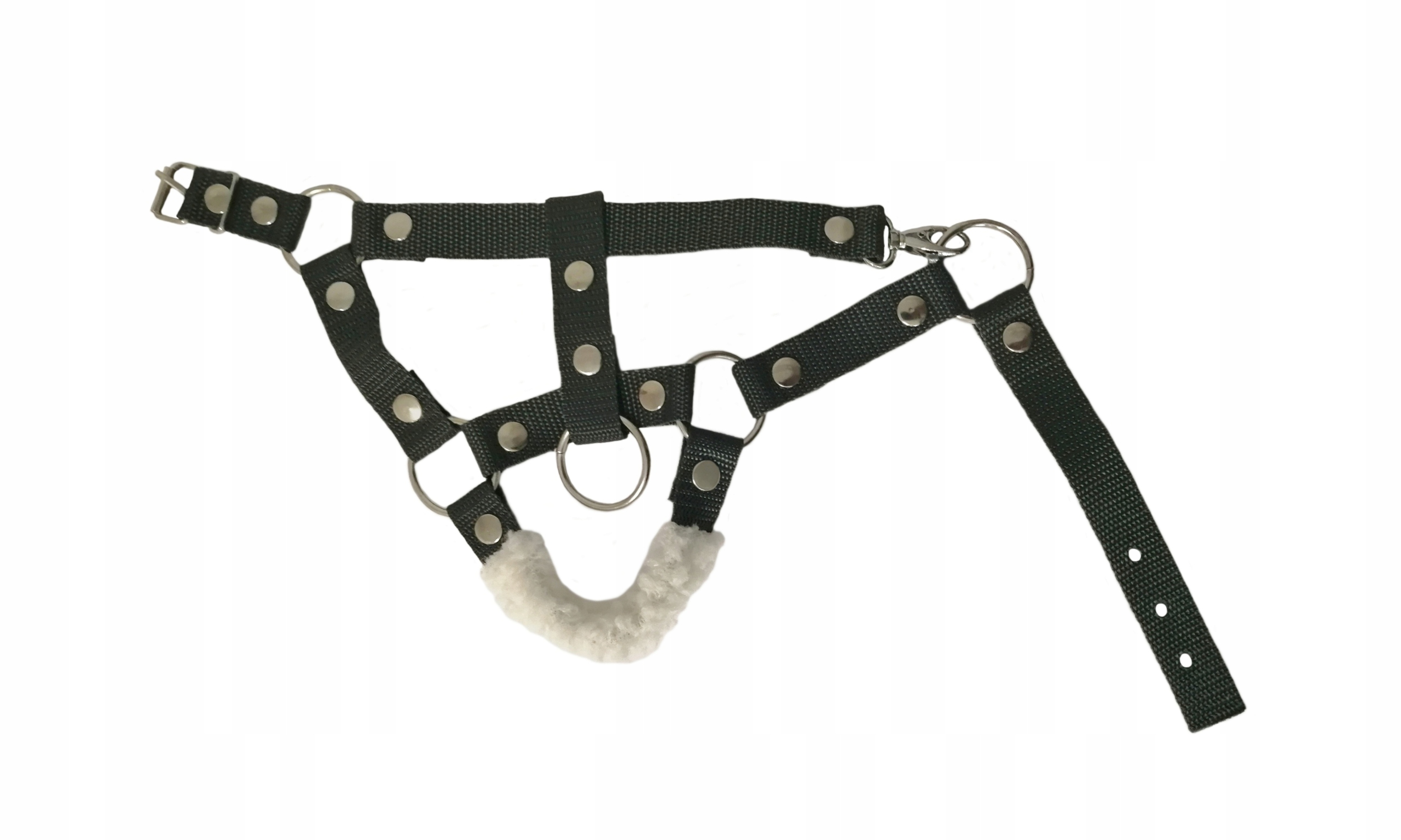 KANTAR DLA HOBBY HORSE A3, CIEMNOSZARY ZE SREBNYMI NAPAMI I Z FUTERKIEM