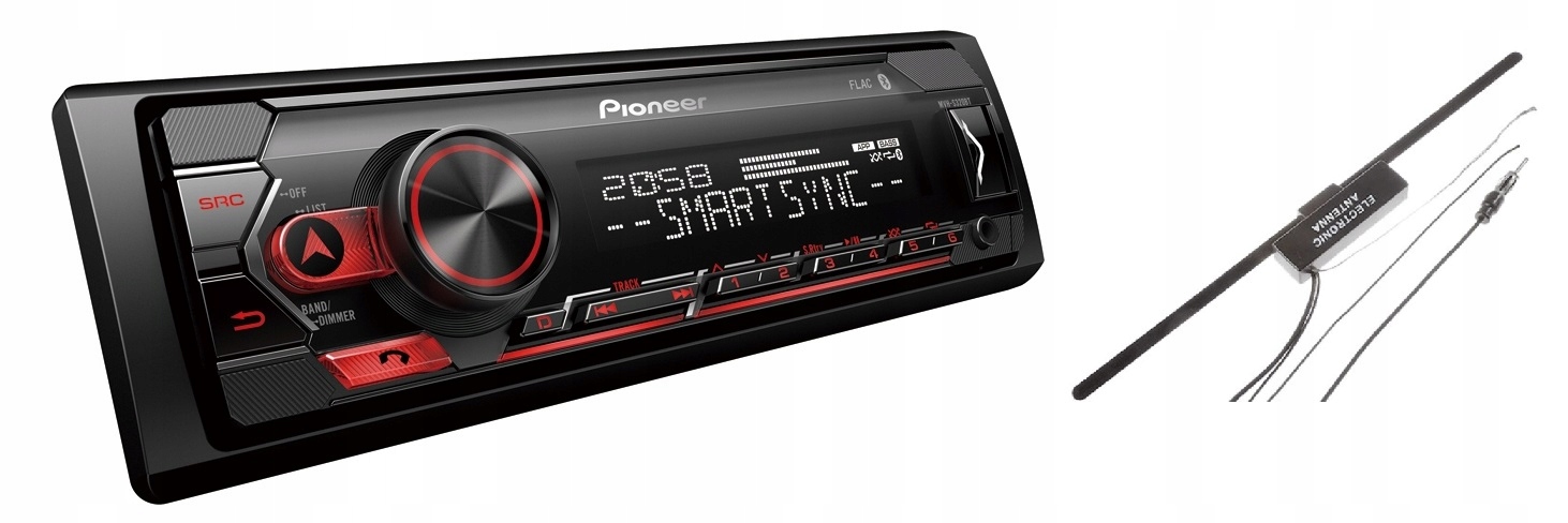 Pioneer MVH-S320BT Bluetooth autorádio MP3 Aux MP3 Usb anténa