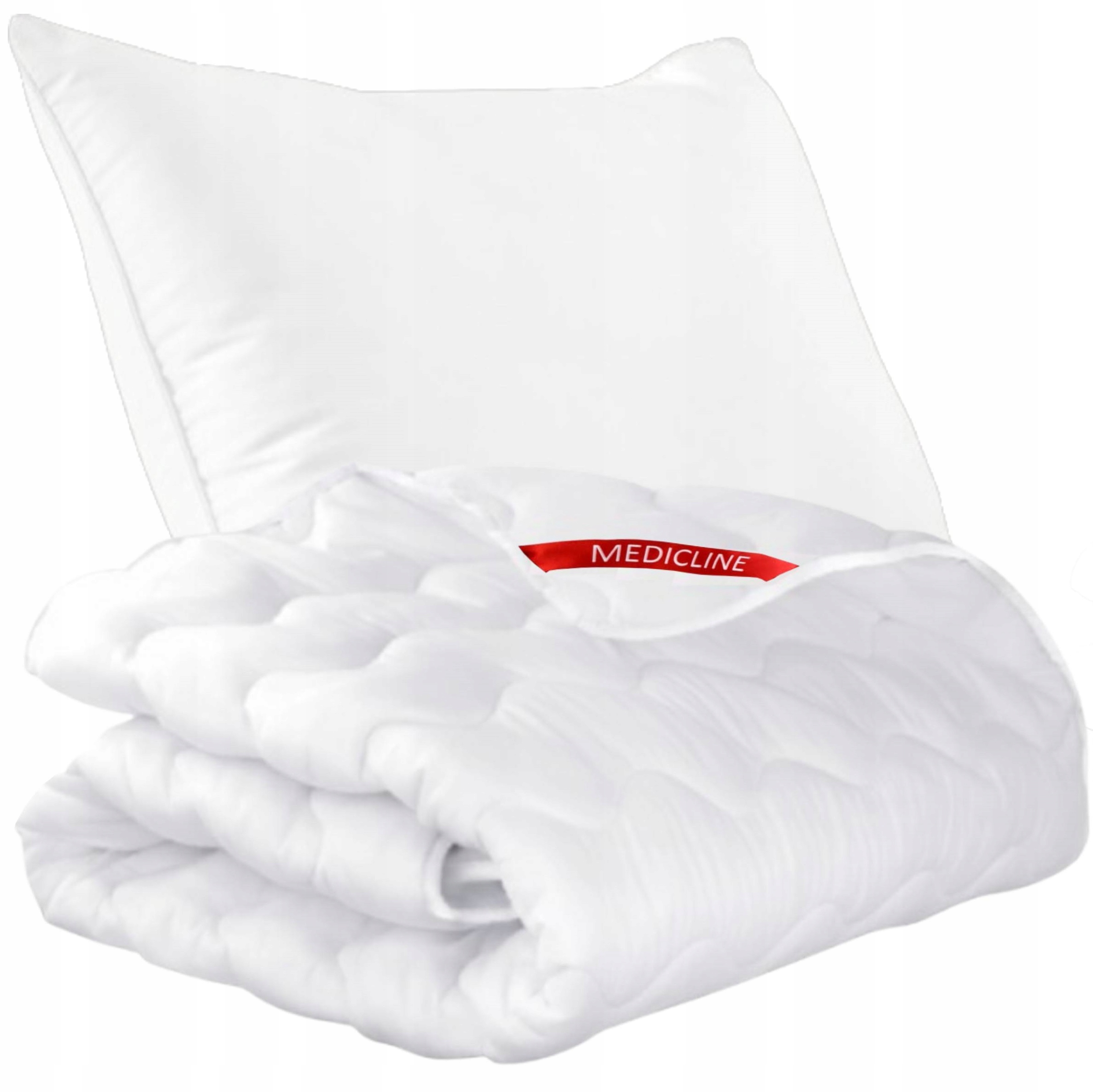 Celoroční Přikrývka Antialergická 200x200 Medicline Polštář 70x80 Teplá