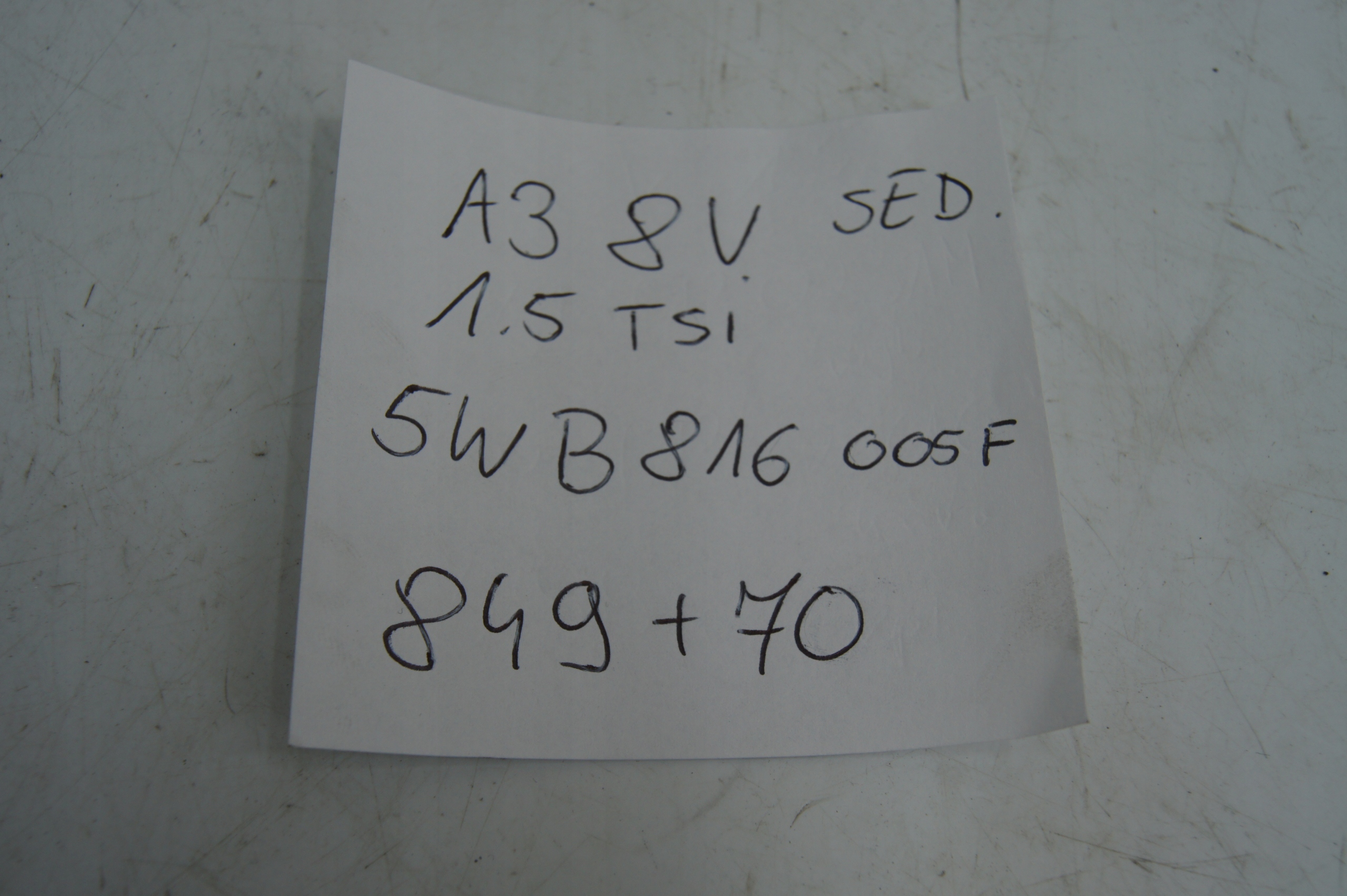 GOLF VIII A3 8Y радиатор отопителя 5WB816005F