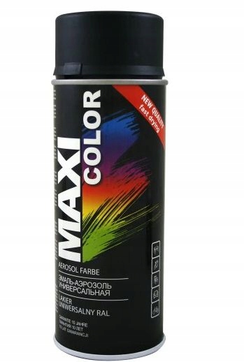 

Farba Maxi sprayu lakier RAL9005 czarny mat 400ml