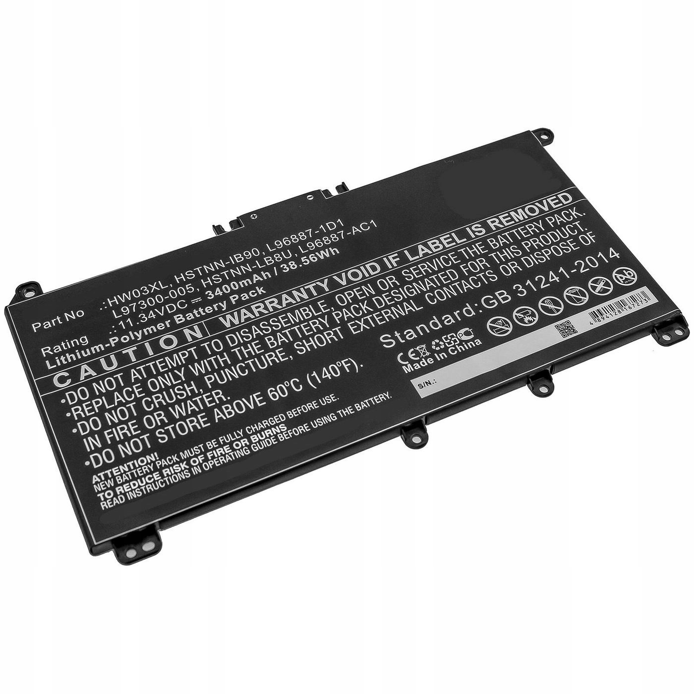 CoreParts Batéria do notebooku pre Hp 38.56Wh