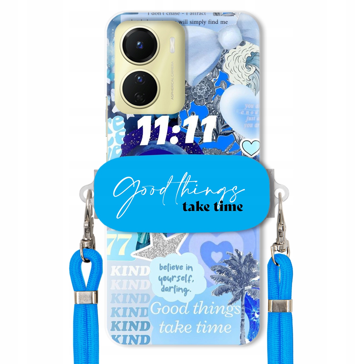 Puzdro pre Vivo Y16 Držiak vodítko Crossbody Good Things Sea Morské Lata