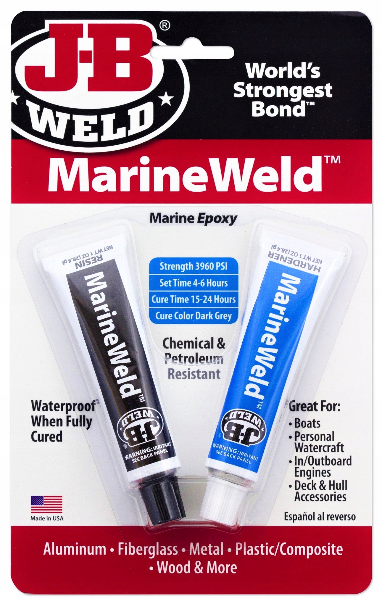 

Jb MarineWeld Klej Wodoodporny Epoxy Naprawczy Usa
