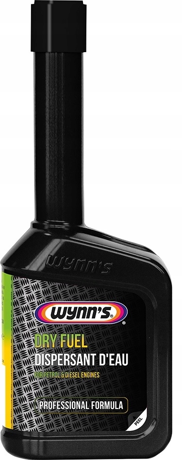 

Wynns Dry Fuel absorbuje wodę z układu paliwowego