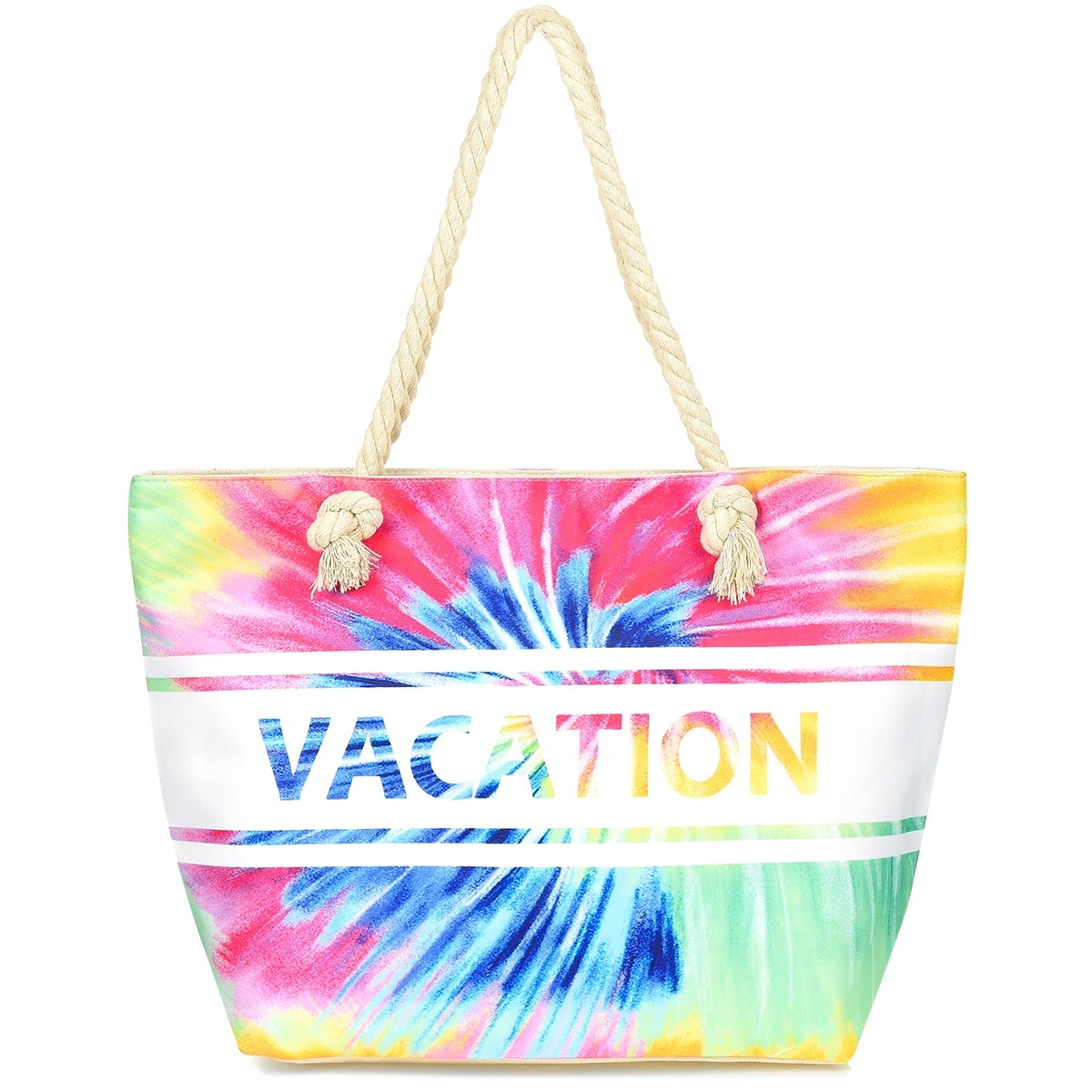 

Duża torba plażowa torebka summer na lato pojemna