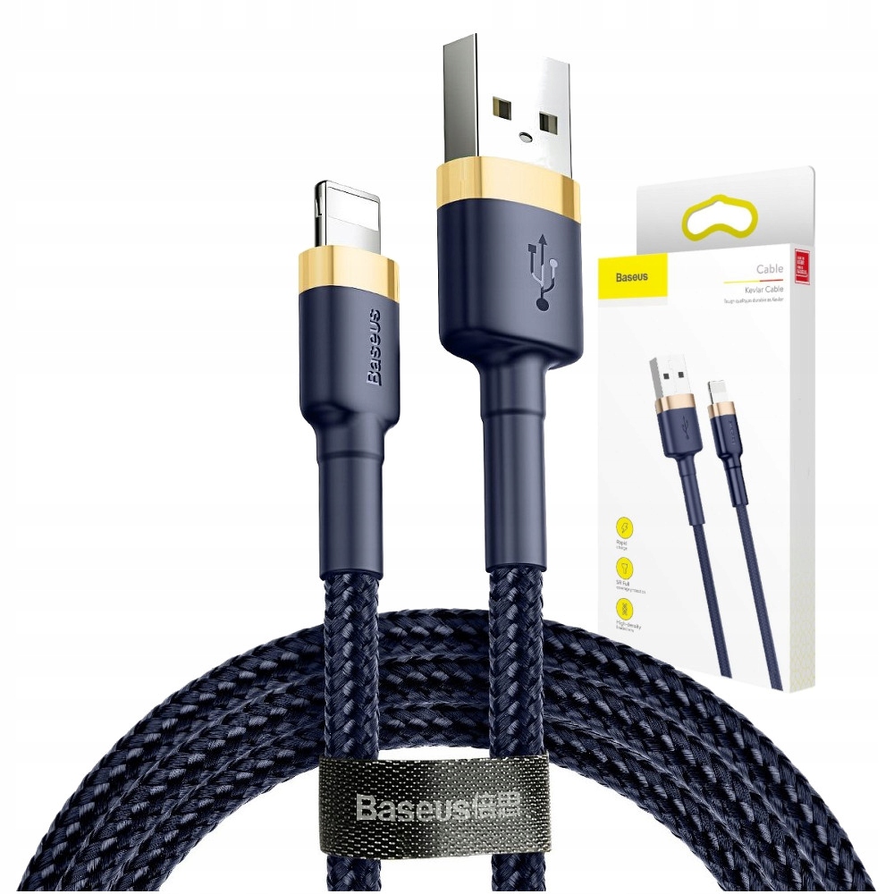 

Baseus Kabel Usb Lightning do Iphone 6 7 8 X 2,4A