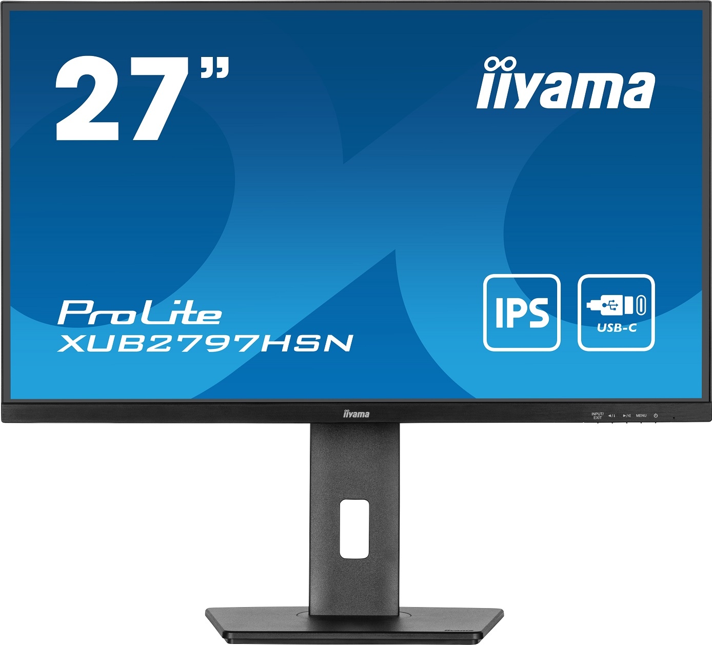 iiyama ProLite/ XUB2797HSN-B2/ 27"/ Ips/ Fhd/ 100Hz/ 1ms/ Black/ 3R…