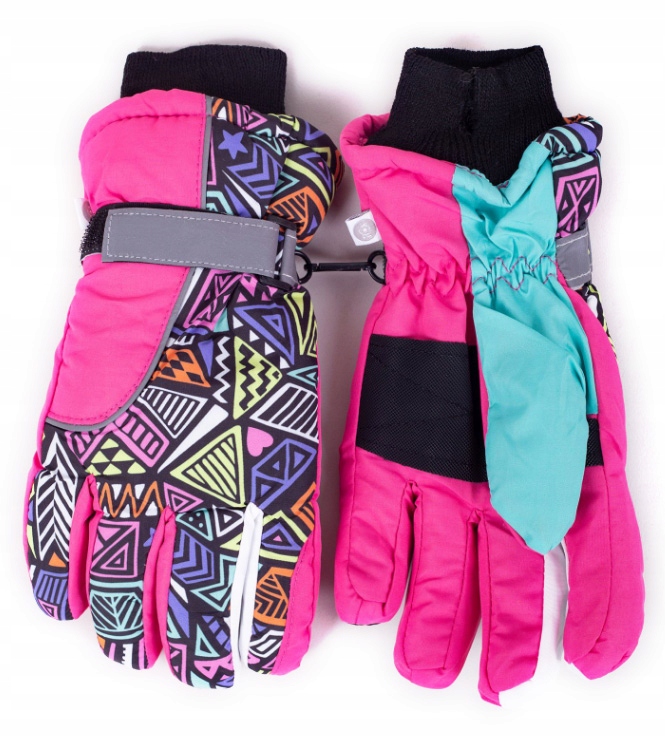 

YoClub Rękawiczki Zimowe Narciarskie dłoń 16 cm