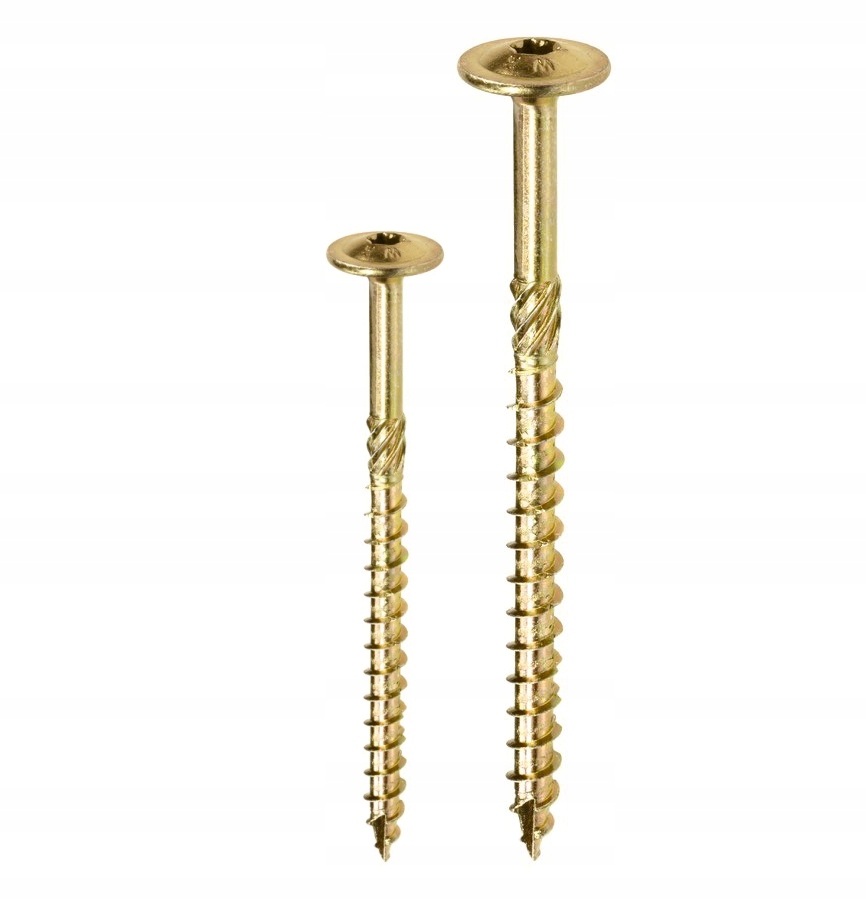 Wkręty ciesielskie talerzowe 6x120 mm | 100 szt.