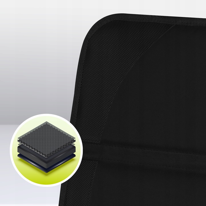 LIONELO SIKKER DUŻA OCHRONNA MATA NA FOTEL OCHRANIACZ ORGANIZER POD FOTELIK Wysokość produktu 121 cm