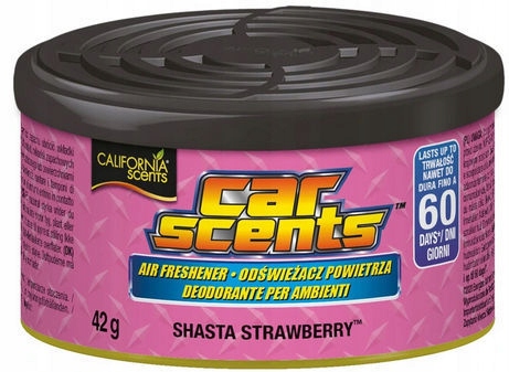 

California Car Scents Shasta Strawberry Truskawka
