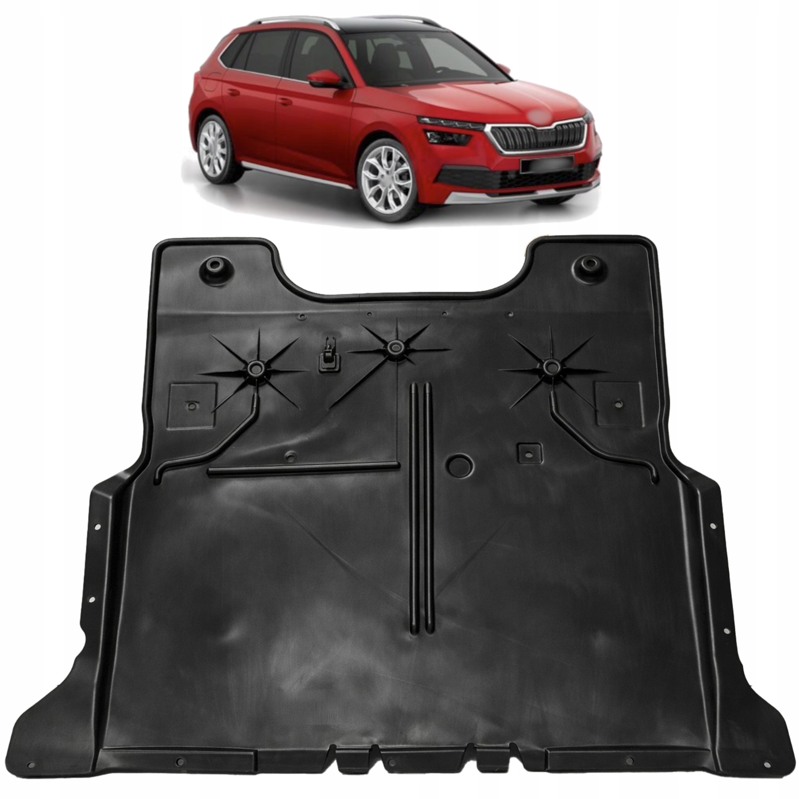 Kryt pod motor Dolní Kryt Pampers Skoda Kamiq 20r+ Pp Jako Originál Hq