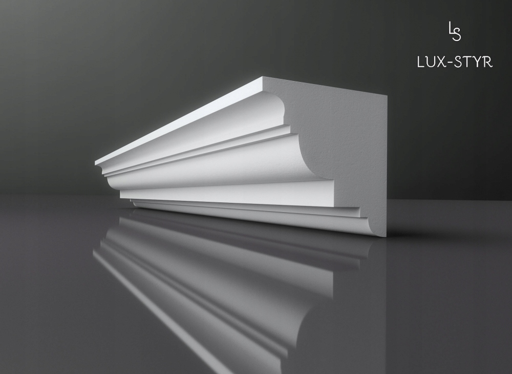 Gzyms pod dach, Gzyms, listwa, ZD03 Zastosowanie na zewnątrz