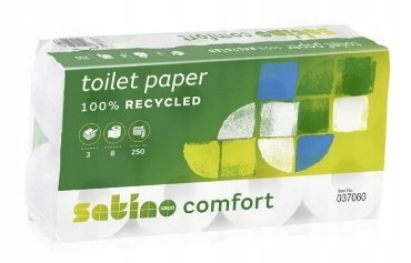 

Papier toaletowy Satino Comfort 8 rolek 3w 250l
