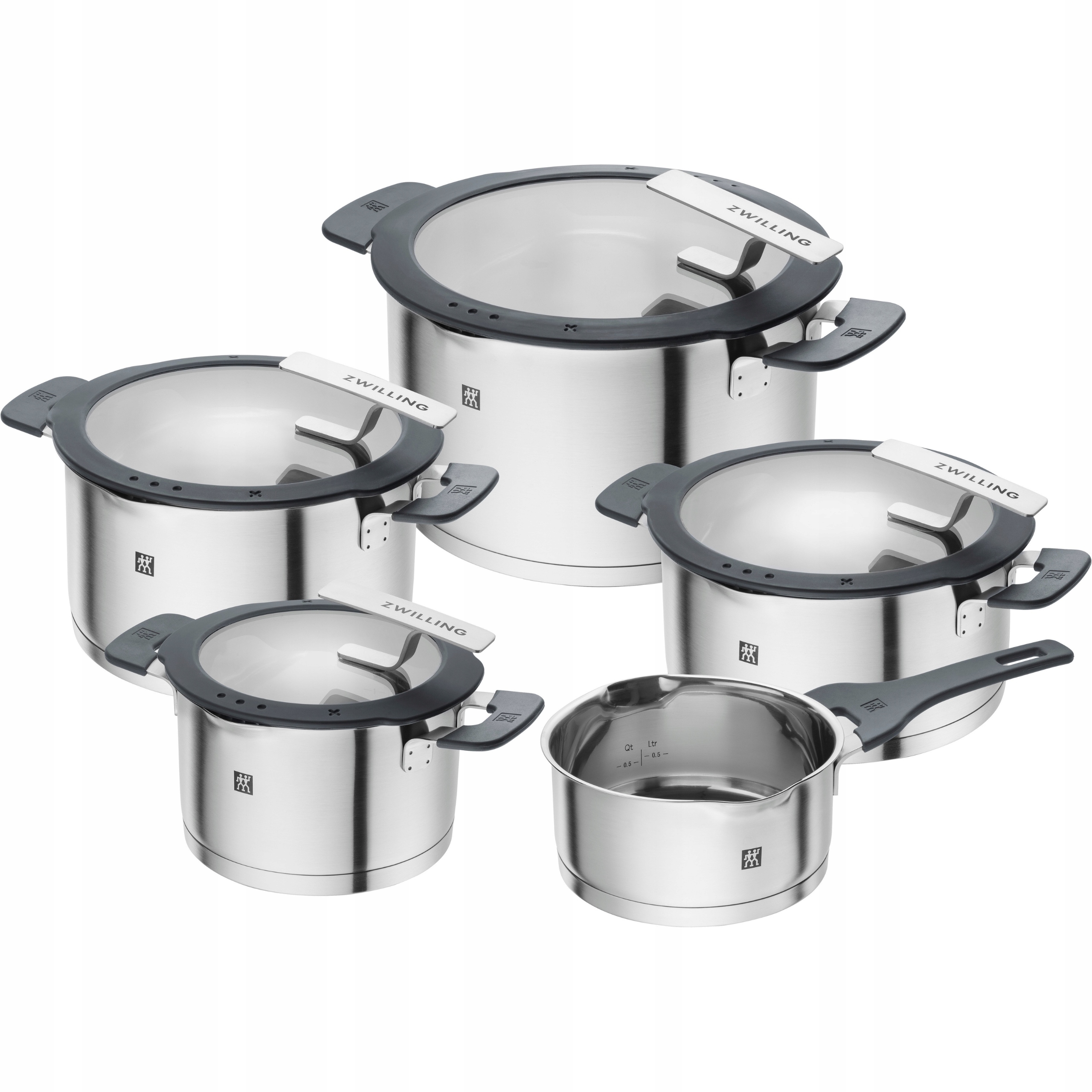 Zwilling Simplify 1009150 Sada hrnců 5-dílná nerezová ocel
