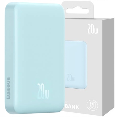 Baseus Power Bank 10000MAH Usb-c Pd 20W S Bezdrátovým Nabíjením Magsafe