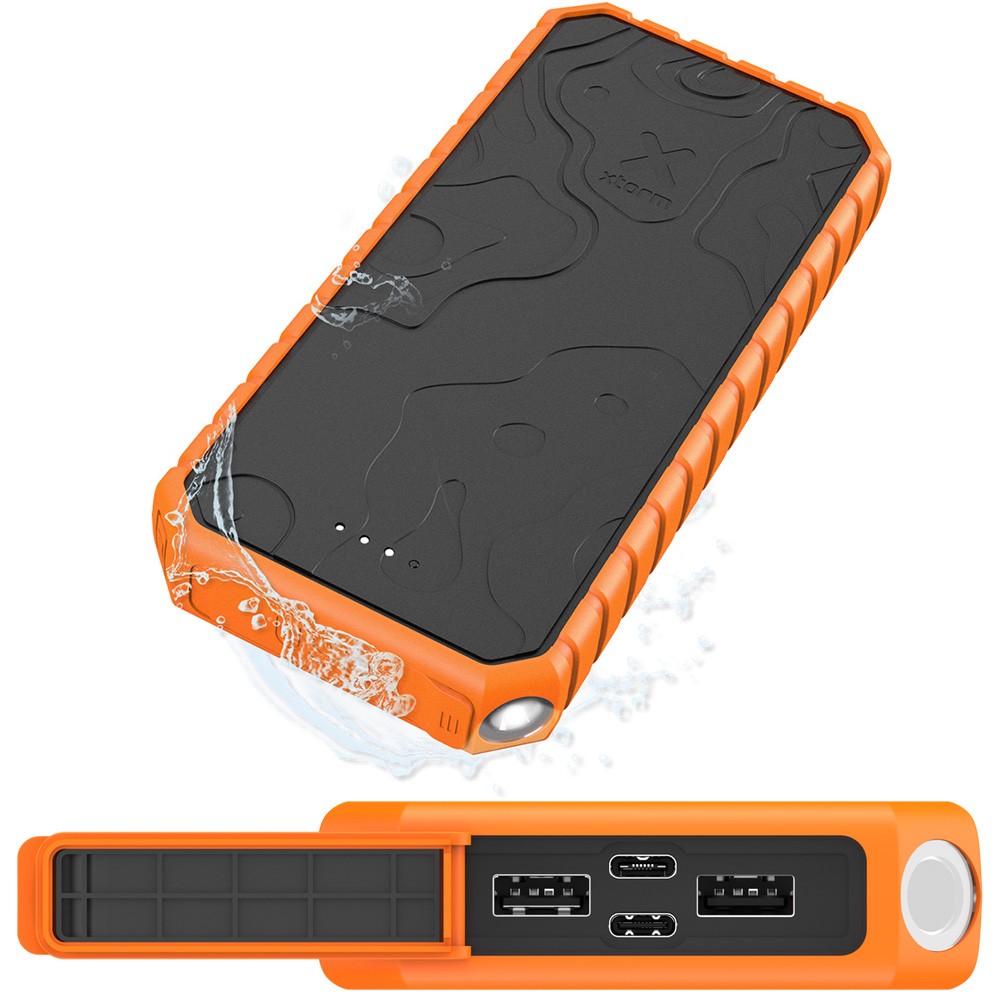 Power banka 20 000 mAh, 35 W Usb-c vysokorýchlostný kábel Usb-a do lietadla Xtorm